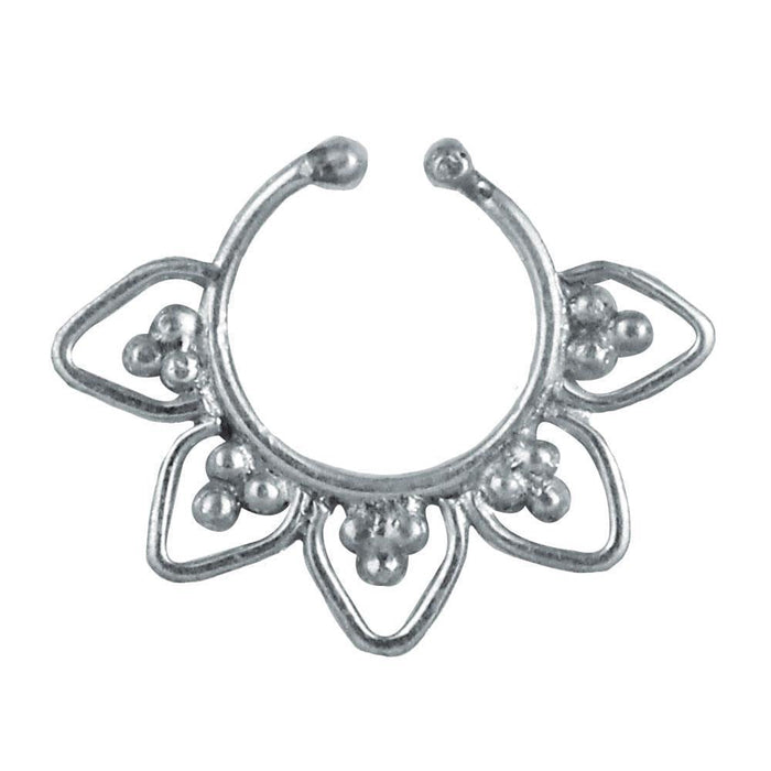 Fake-Nasenringe Silber