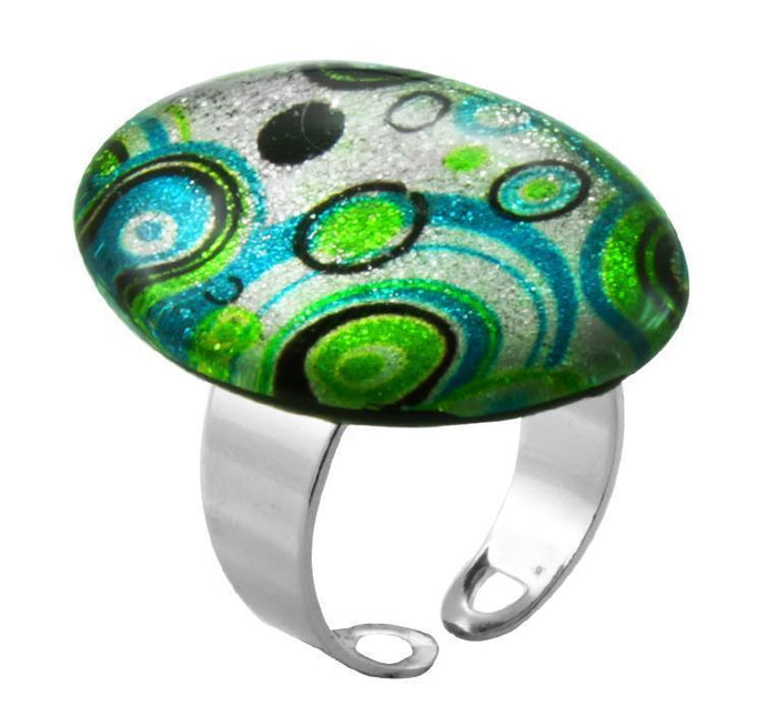 Glas-Ringe