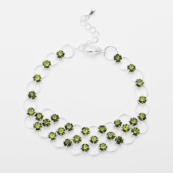 Glitzer-Kristall-Armbänder