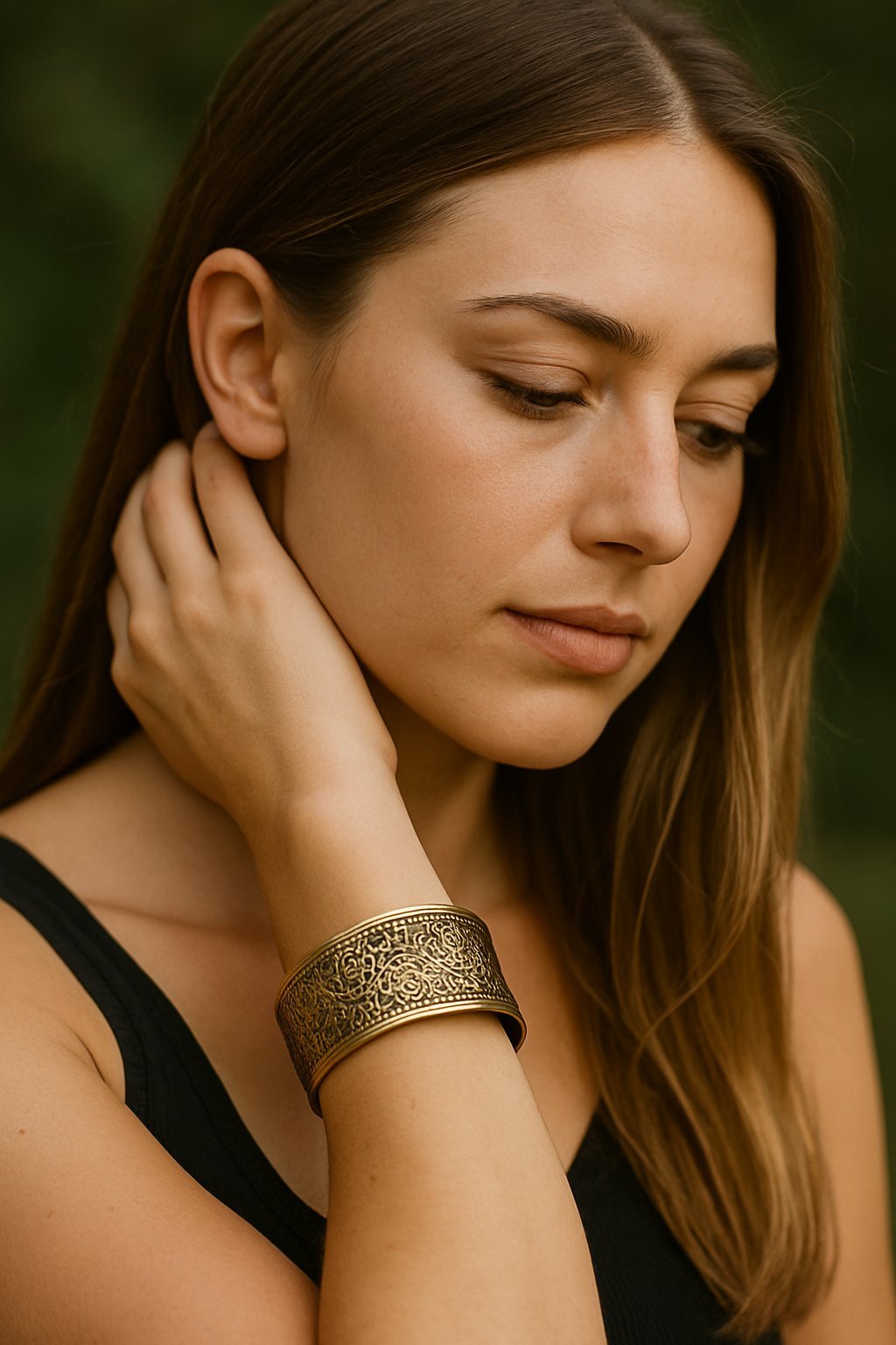 Messing-Armschmuck