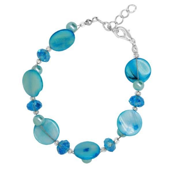 Muschel Perlen Armschmuck