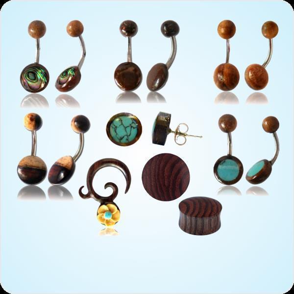 Piercings-Holz
