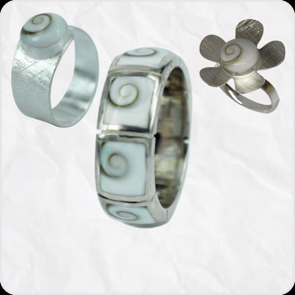 Ringe mit Shiva-Auge