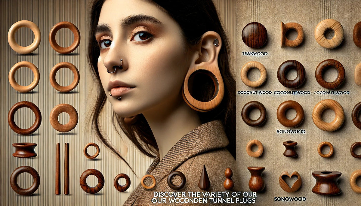 Tunnel Plugs Holz