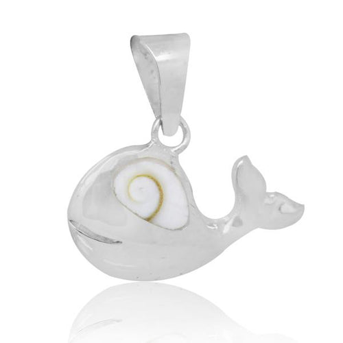 Shivaauge Wal 17 mm Fisch Anhänger Auge 925er Sterling Silber Silberanhänger Shiva Auge