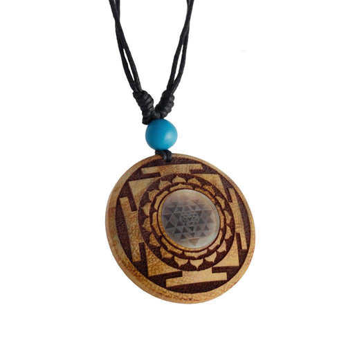 Holzkette Perlmutt verstellbar Baumwolle Muschel Kette Holz gold silber rund