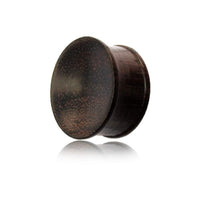 Load image into Gallery viewer, Tribal Holz Plug Sonoholz dunkelbraun Unisex ribbed
