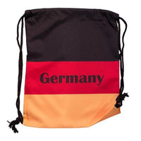 Load image into Gallery viewer, Turnbeutel Länder Flaggen Rucksack verstellbar Kordel 36 x 44 cm
