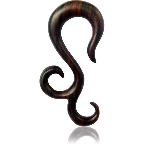 Sonoholz Tribal Piercing Holz Kringel Unisex Expander handgeschnitzt Organic