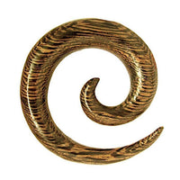 Load image into Gallery viewer, Kopie von Parasitholz Dehnschnecke Spirale Piercing Expander
