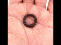Cargar imagen en el visor de la galería, Captive Bead Klemmkugel Ring Sandelholz Piercing Dehner
