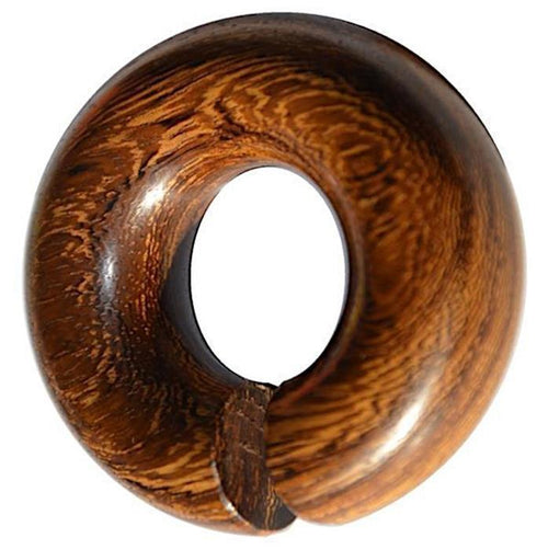 Ohr Piercing Parasitholz Holz Ohrgewicht Ring Donut