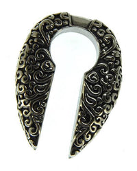 Load image into Gallery viewer, Ohrgewicht 8mm Dehner Edelstahl gold silber Schlüsselloch
