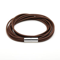 Cargar imagen en el visor de la galería, Silikonarmbänder Farben Schnüre Armband Silikon fünffach mehrlagig Magnetverschluss unisex
