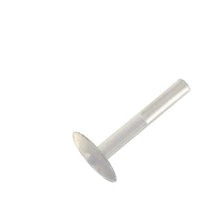 Load image into Gallery viewer, Bio Plastik Labret Piercing Bioacryl klar Ersatz Stecker
