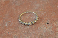 Load image into Gallery viewer, Piercing Ring 925 Silber Labret Tragus Septum Kugeln
