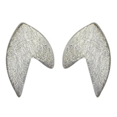 Silberohrstecker 925er Sterling Silber Ohrstecker Damen Schmuck Ohrringe Haken Geschliffen