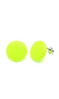Cargar imagen en el visor de la galería, Brass Ohrstecker Stern Sterne bunt Unisex Ohrringe Edelstahl nickelfrei Kommunismus 12 mm

