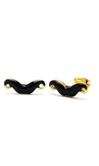 Load image into Gallery viewer, Brass Ohrstecker Stern Sterne bunt Unisex Ohrringe Edelstahl nickelfrei Kommunismus 12 mm
