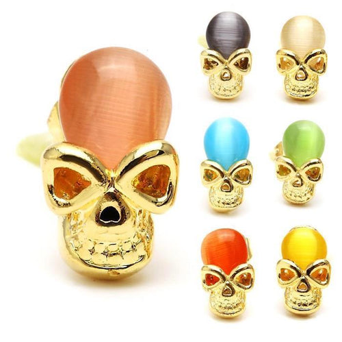 Brass Ohrstecker Stern Sterne bunt Unisex Ohrringe Edelstahl nickelfrei Kommunismus 12 mm