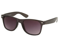 Load image into Gallery viewer, Sonnenbrille Tweed Optik Unisex Brille dunkel getönt 400 UV  transparent Nerd

