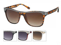 Load image into Gallery viewer, Sonnenbrille Designer Retro Nerdbrille Metallkante Brille getönt 400 UV unisex

