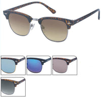 Load image into Gallery viewer, Sonnenbrille 400UV Metallsteg Trapez Gläser Ziermandel
