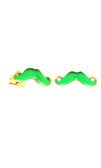 Load image into Gallery viewer, Brass Ohrstecker Stern Sterne bunt Unisex Ohrringe Edelstahl nickelfrei Kommunismus 12 mm
