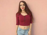 Cargar imagen en el visor de la galería, Bauchnabelpiercing Edelstahl silberfarben Stein rot in beiden Kugeln - chic - net.de
