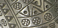 Cargar imagen en el visor de la galería, Massiver Silberring aus 925er Sterling Silber Thailandische Bergstämme Karen Stil Muster schwarz - chic - net.de
