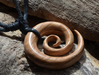 Load image into Gallery viewer, Nara Holz - Ketten: Natürlicher Holzschmuck mit Frei Verstellbarer Baumwollkette - chic - net.de
