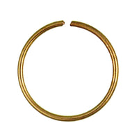 Load image into Gallery viewer, Nostril Piercing Nasenringe Ring golden 925 Sterlingsilber vergoldet filigran - chic - net.de
