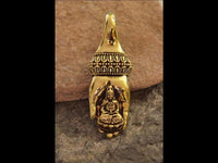 Load image into Gallery viewer, Piercing 36g Ohrgewicht Brass 6mm Buddha Hand - chic - net.de
