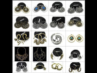 Load image into Gallery viewer, Piercing Messing Hook Ohrhänger 1.3mm Flügel Spirale - chic - net.de
