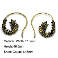Load image into Gallery viewer, Piercing Ohrgewicht 8g Messing Meerfrau Hook 1.45mm - chic - net.de
