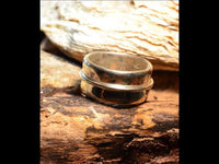 Cargar imagen en el visor de la galería, Ring 925 Sterling Silber konkav beweglich glänzend - chic - net.de
