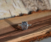 Load image into Gallery viewer, Silberring filigran Eule 925 Sterling Silber Ring - chic - net.de
