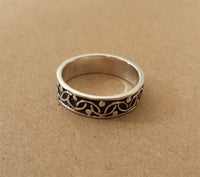 Load image into Gallery viewer, Silberring geflochten Stränge matt glänzend 925er Sterling Silber Damen Silberschmuck - chic - net.de
