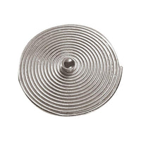 Load image into Gallery viewer, Silberringe Perle Spirale flach rund 925er Sterling Silber Ringe verstellbar unisex - chic - net.de
