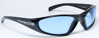 Load image into Gallery viewer, Sonnenbrille 400 UV Freestyle Markenbrille sportlich blau getönt Silikonauflagen - chic - net.de
