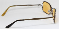 Load image into Gallery viewer, Sonnenbrille 400UV Freestyle Markenbrille Argenta Rechteck orange Doppelsteg - chic - net.de
