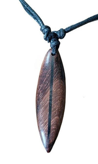 Load image into Gallery viewer, Unisex Surfbrett Kette mit Sono Holzanhänger - chic - net.de
