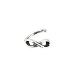 Load image into Gallery viewer, Universal Piercing Ring 925 Silber Unendlichkeit - chic - net.de
