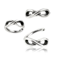 Load image into Gallery viewer, Universal Piercing Ring 925 Silber Unendlichkeit - chic - net.de
