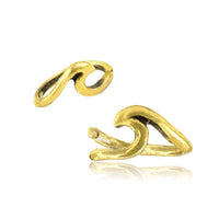 Load image into Gallery viewer, Universal Piercing Ring Brass gold Welle Wave - chic - net.de
