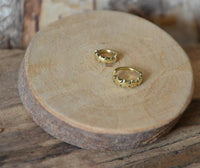 Load image into Gallery viewer, Universal Piercing Ring Messing gold Sterne - chic - net.de
