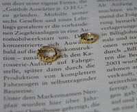 Load image into Gallery viewer, Universal Piercing Ring Messing gold Sterne - chic - net.de
