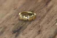 Load image into Gallery viewer, Universal Piercing Ring Messing gold Sterne - chic - net.de
