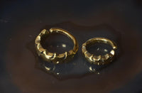 Load image into Gallery viewer, Universal Piercing Ring Messing gold Sterne - chic - net.de
