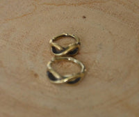 Load image into Gallery viewer, Universal Piercing Ring Messing Unendlichkeit Nase Ohr - chic - net.de
